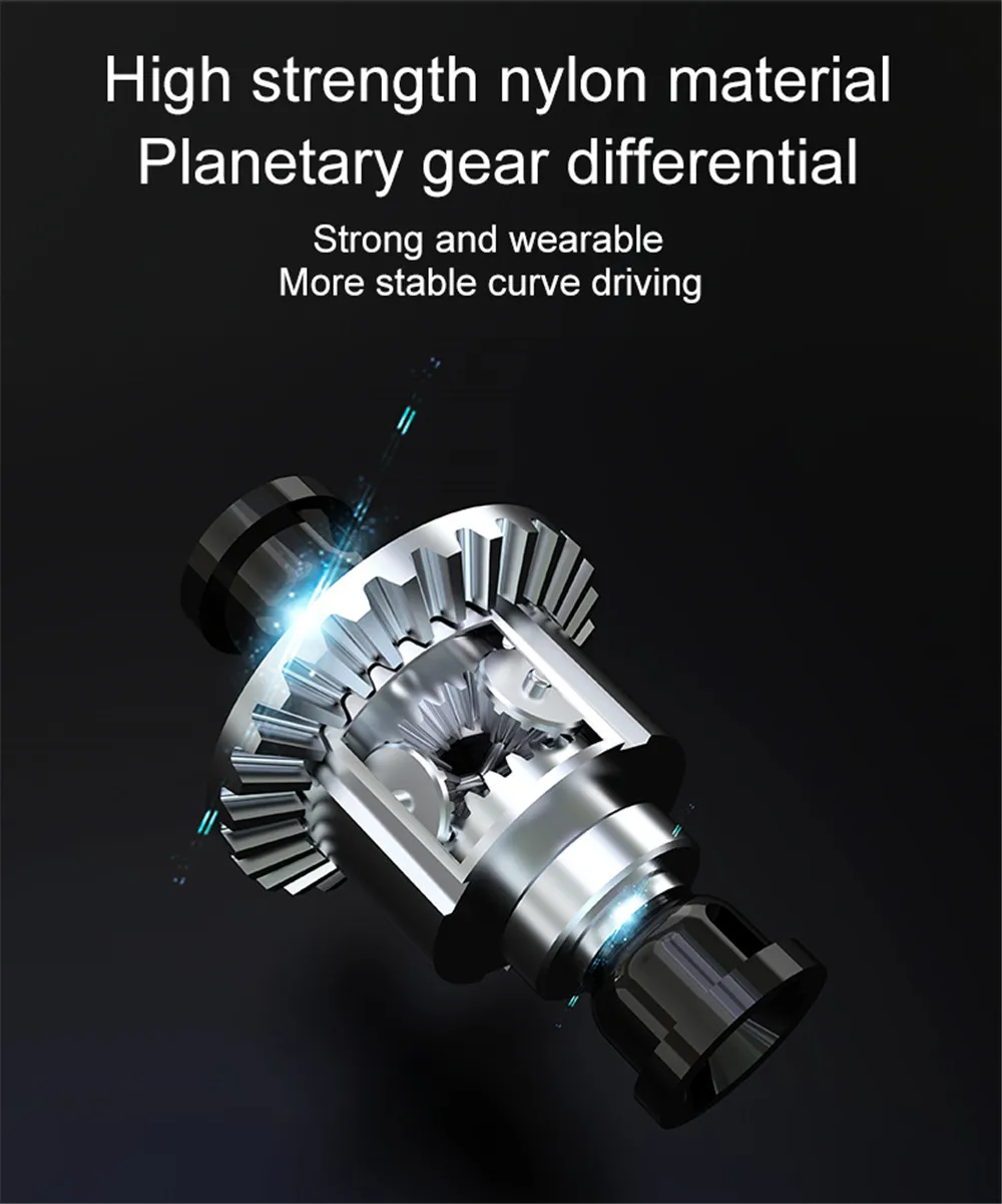 SG PINECONE FOREST 1603 RTR 1/16 2.4G 4WD 30km/h RC Car LED Light Drift On-Road Proportional Control Vehicles Model