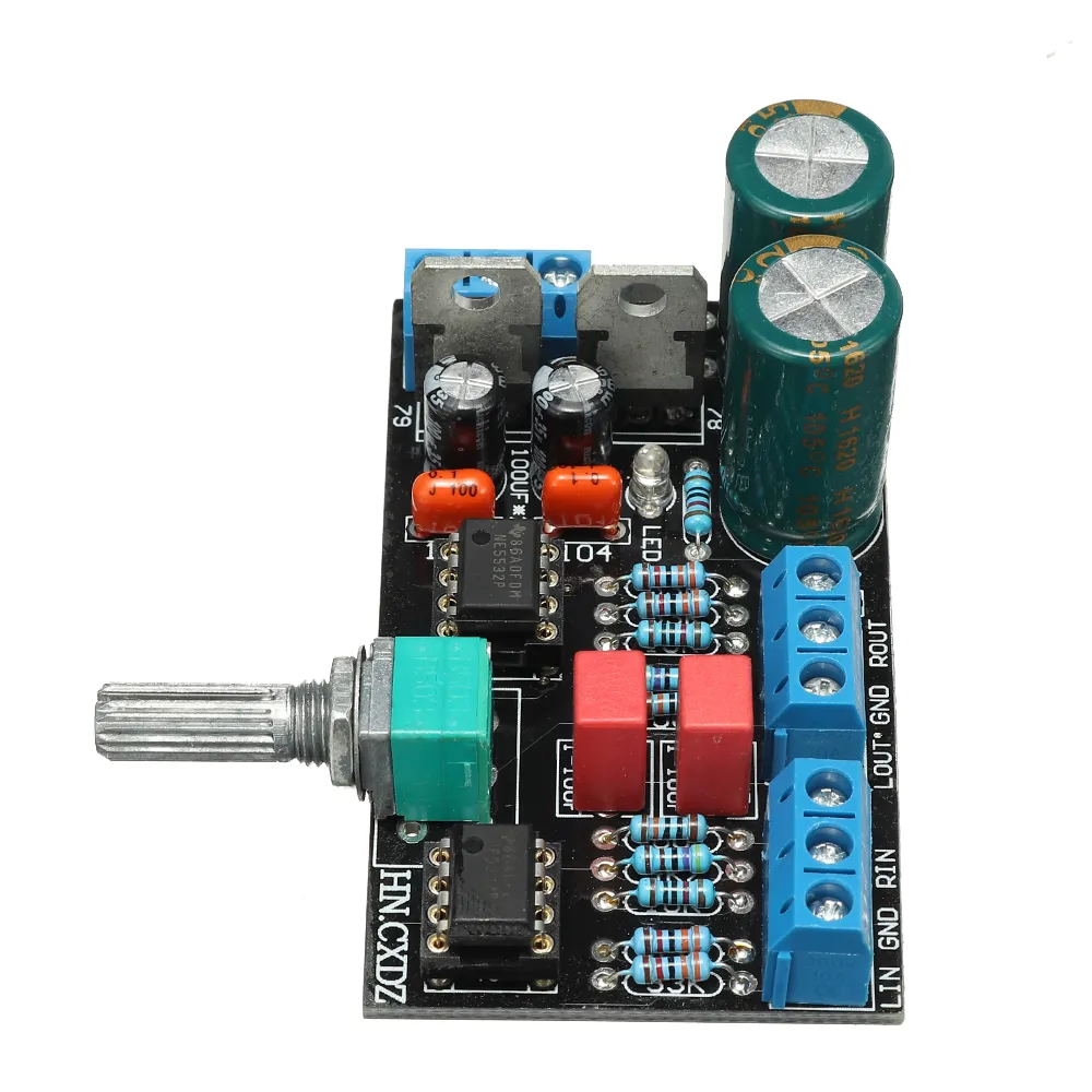 A1 Pre-stage NE5532 Version Tone Board Double AC12V~18V Power Supply