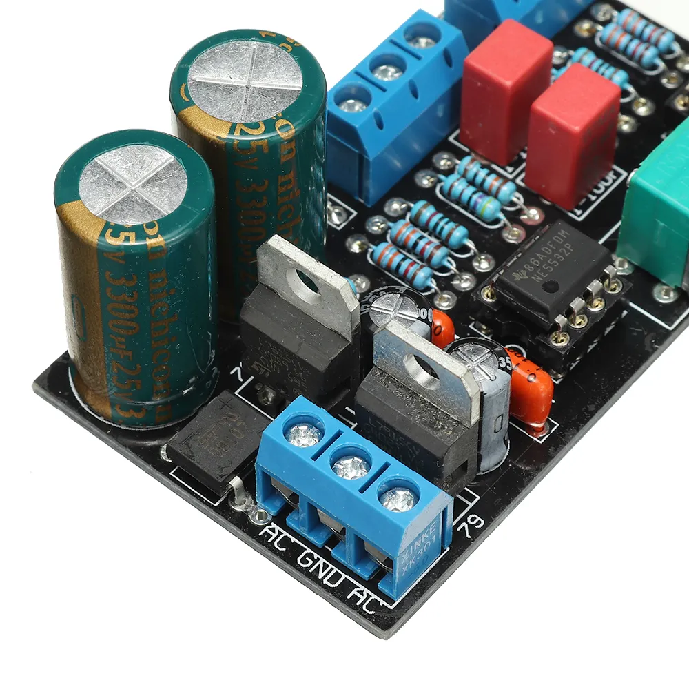 A1 Pre-stage NE5532 Version Tone Board Double AC12V~18V Power Supply