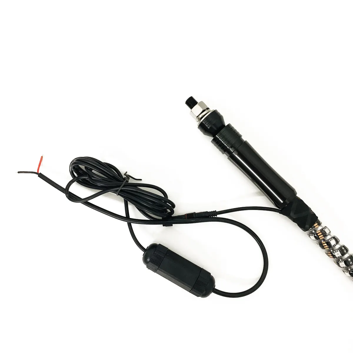3/4/5FT RGB Beleuchtete Antenne LED Licht Peitsche Flagge Für SUV ATV RZR UTV Weihnachten