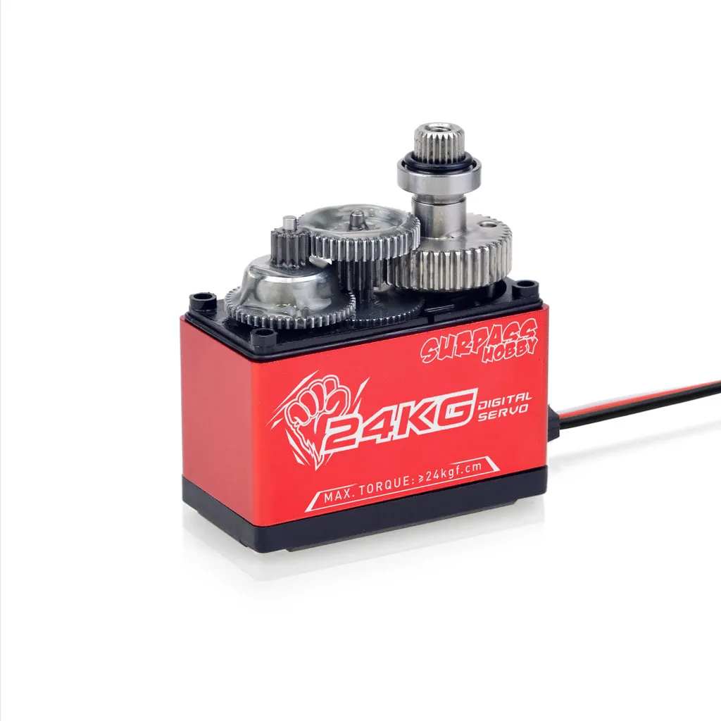 Surpass Hobby S2400M 24KG Aluminum Frame Digital Steering Gear Servo For Wing Ducted Aircraft Model Ship Toy Car Lot Home Intelligent Robot