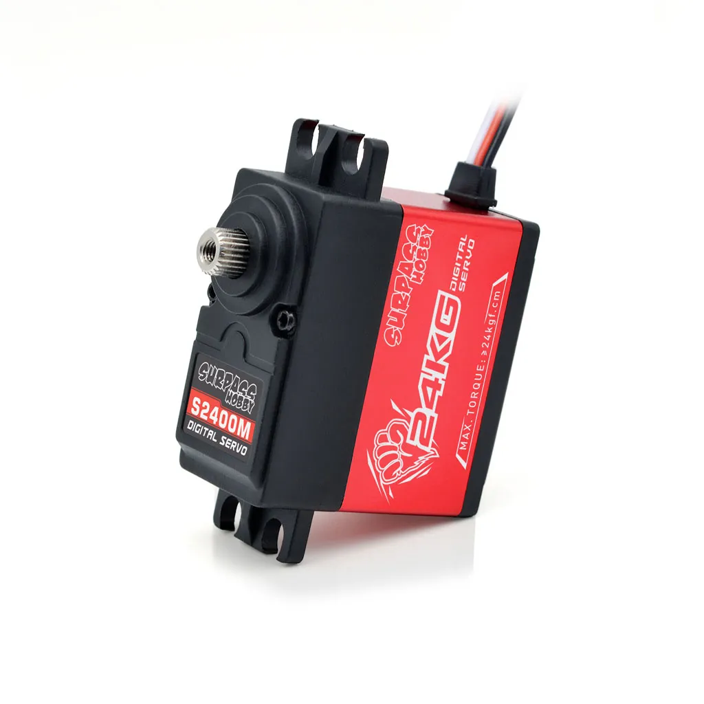 Surpass Hobby S2400M 24KG Aluminum Frame Digital Steering Gear Servo For Wing Ducted Aircraft Model Ship Toy Car Lot Home Intelligent Robot