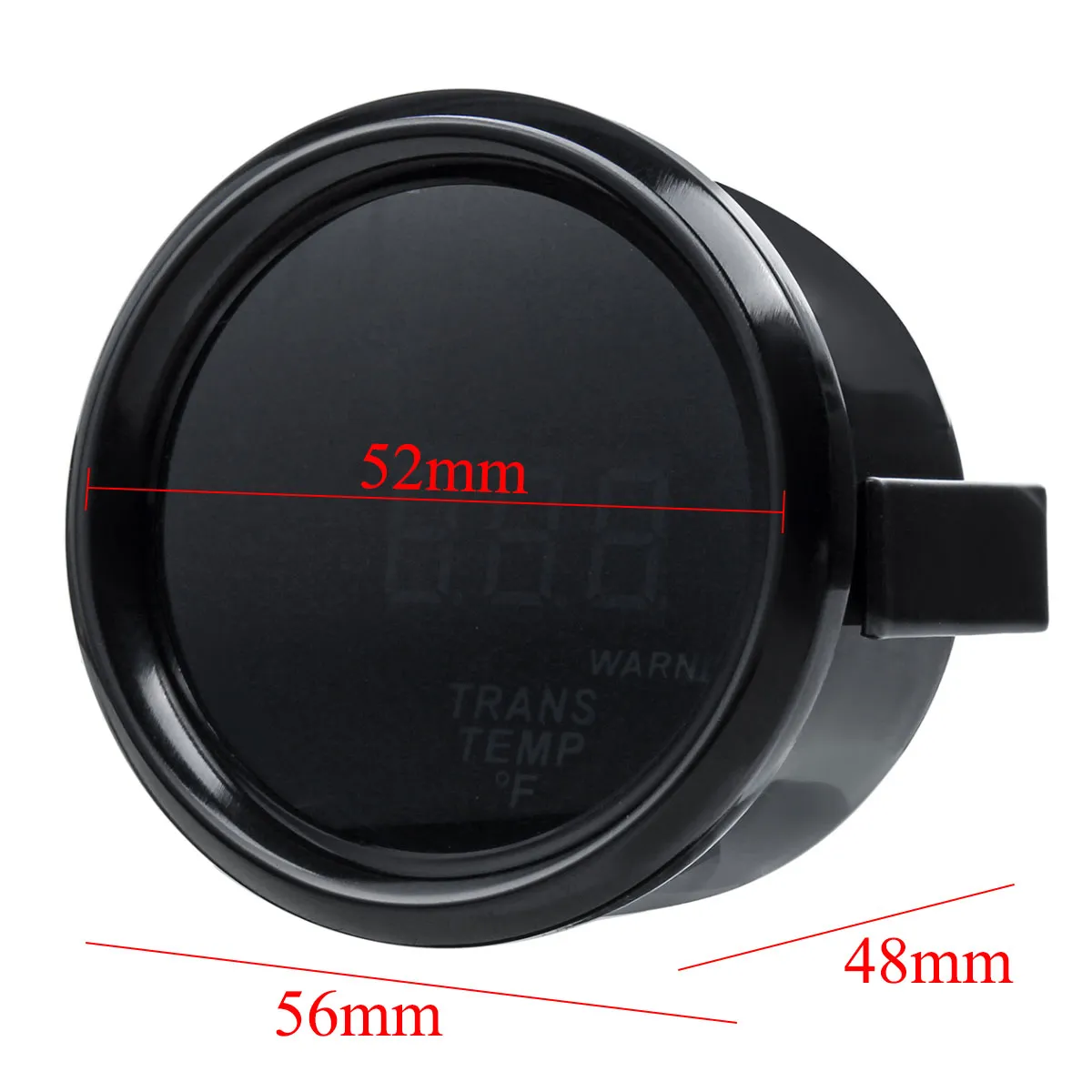 2'' 52mm Auto Trans Temperature Gauge Digital LED Car Meter & Sensor Fahrenheit