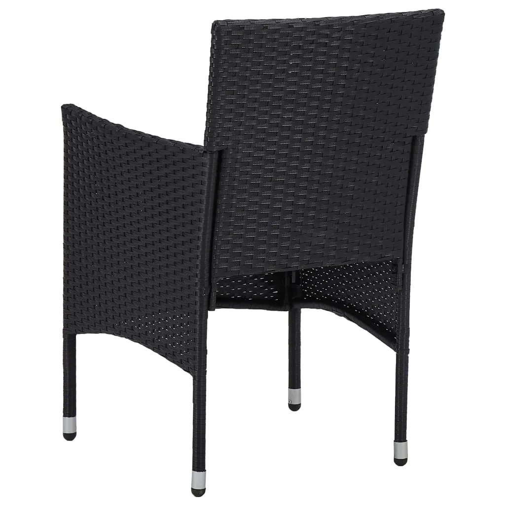 3-delige tuinset zwart 3-delige tuinset zwart