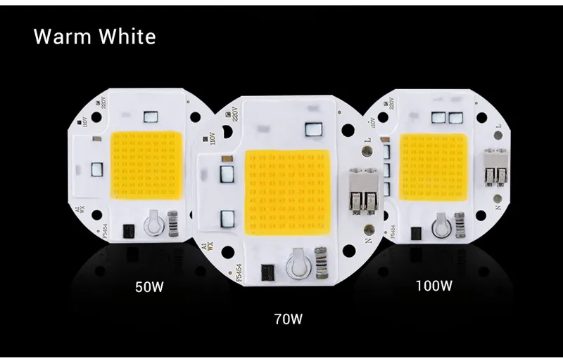 AC110V/220V COB LED Chip For Grow Light Full Spectrum 380-780nm Plant Seedling Flower