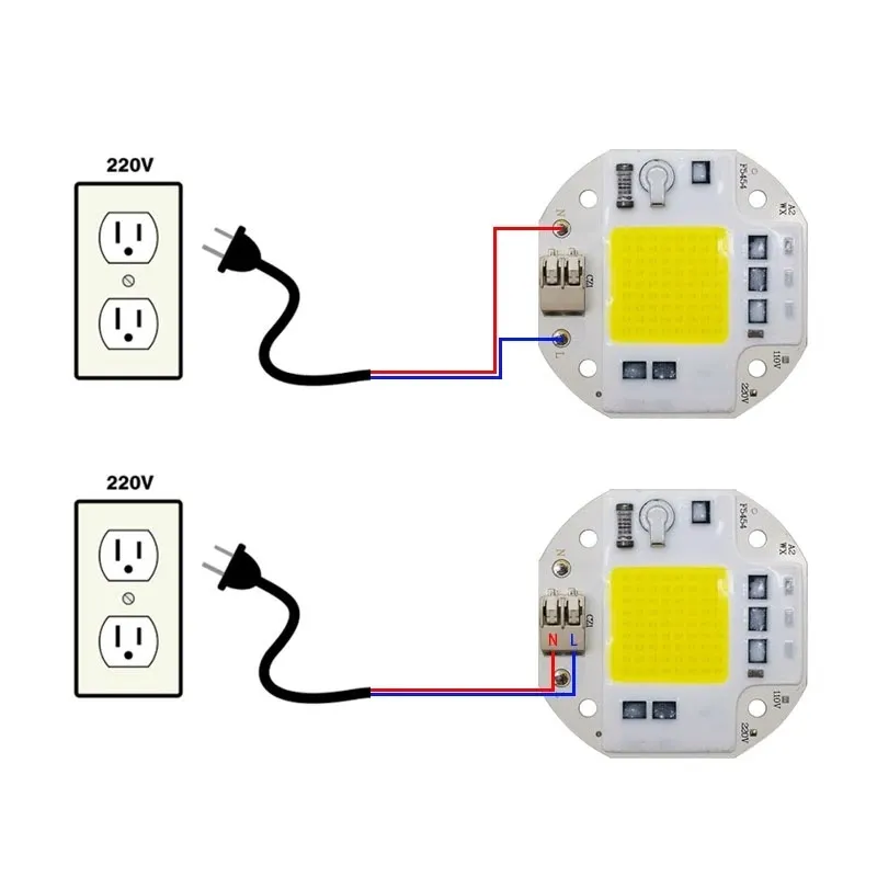 AC110V/220V COB LED Chip For Grow Light Full Spectrum 380-780nm Plant Seedling Flower