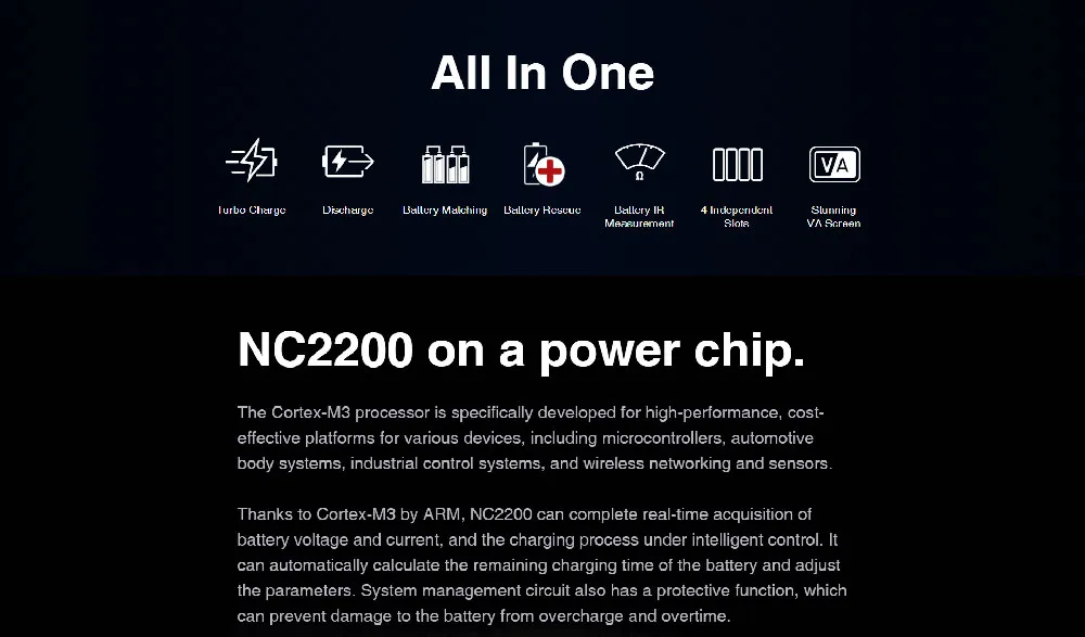 SKYRC NC2200 DC 12V 2A AA AAA NiMH/NiCD Multi-function Charger