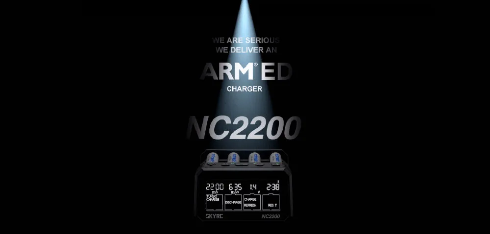 SKYRC NC2200 DC 12V 2A AA AAA NiMH/NiCD Multi-function Charger