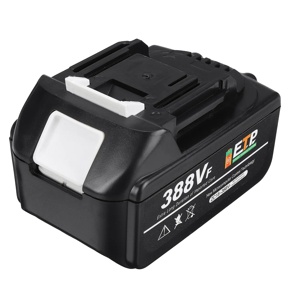 Drillpro 3000mAh 18V Lithium Battery Li-ion Battery Replacement with Charger for Electric Wrench Tools