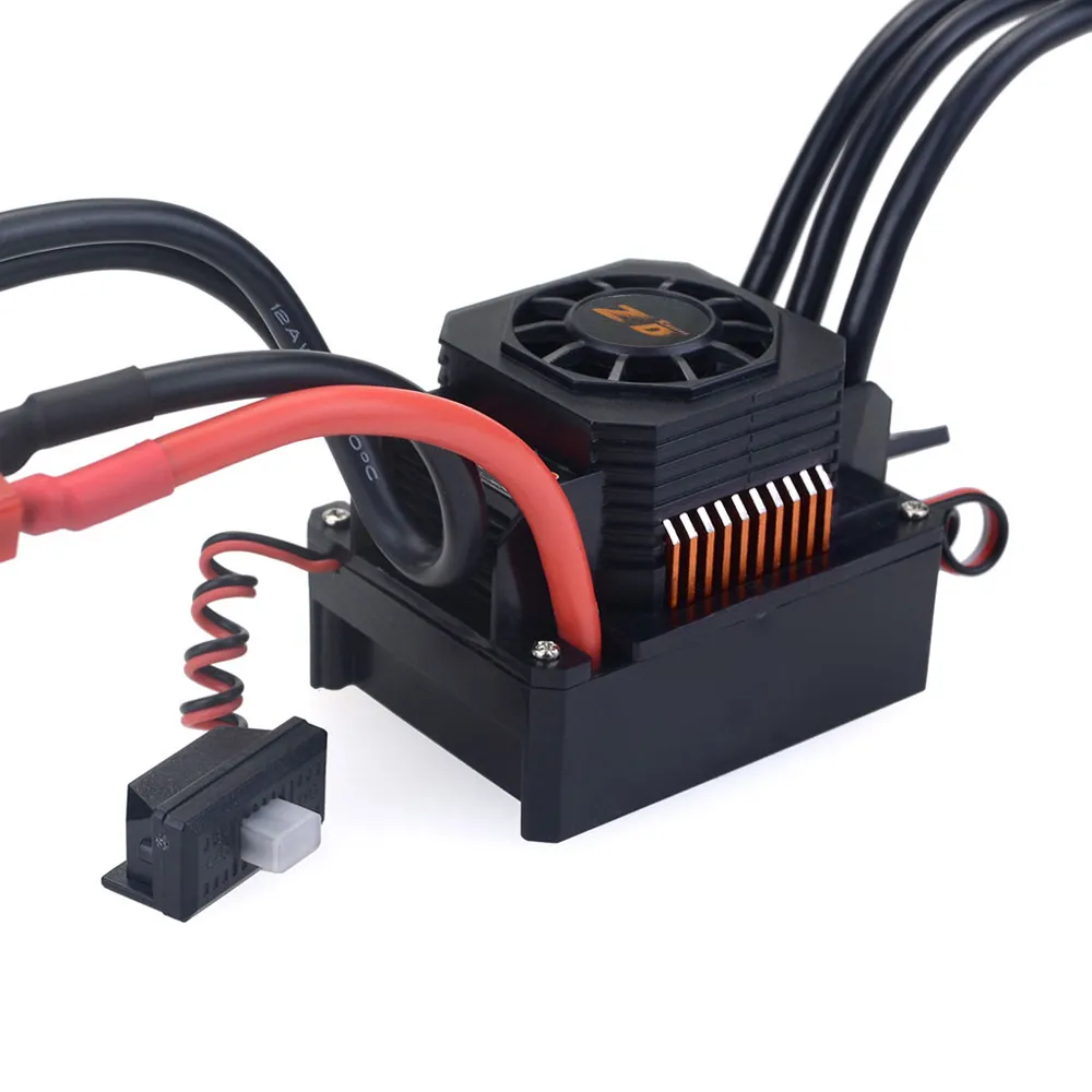 ZD Racing EX07 1/7 RC Drift Car Ricambio 150A Brushless ESC Doppia Batteria Spina 8604 Veicoli Parti Modello