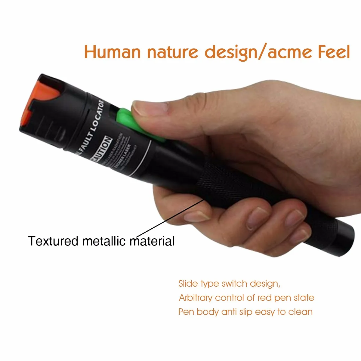 30MW 30KM Visual Fault Locator Optical Fiber Cable Tester Meter for CATV Telecommunications with 1.25mm FC or 2.5mm Connector