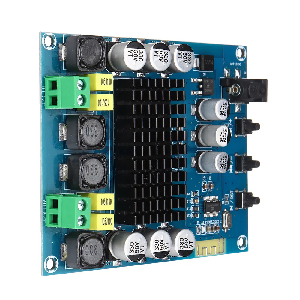 XH-M548 TPA3116D2 bluetooth 5.0 Dual Channel 2x120W High Power Digital Audio Power Amplifier Board