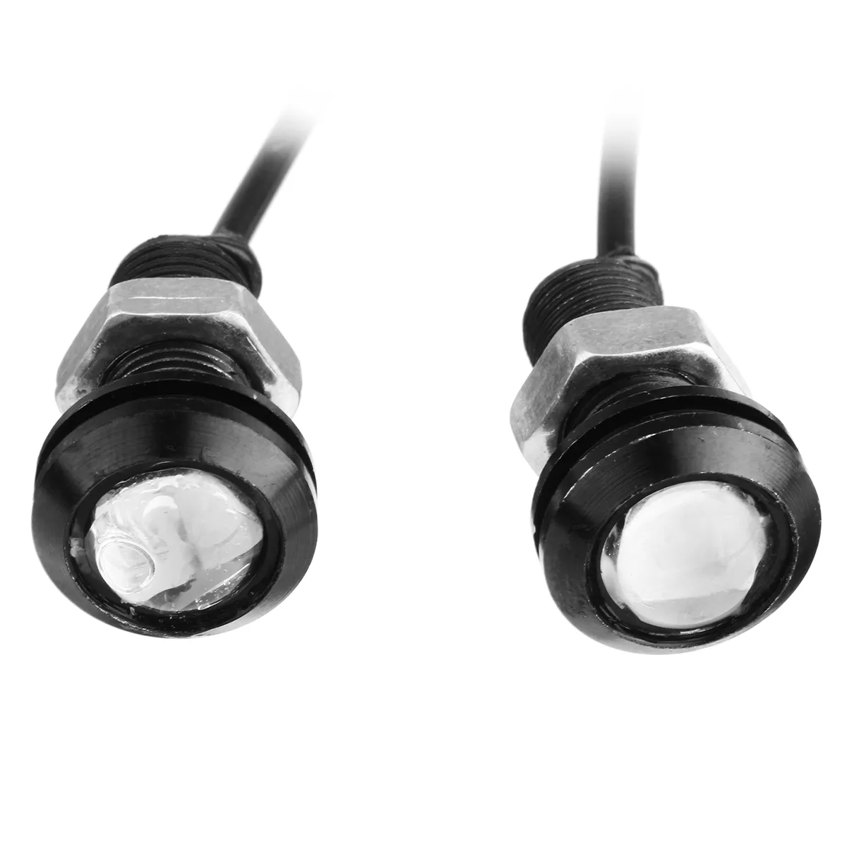2PCS 9W 12V 5730 Eagle Eye 18MM LED Light DRL Daytime Running Backup Lights 2PCS 9W 12V 5730 Eagle Eye 18MM LED Light DRL Daytime Running Backup Lights