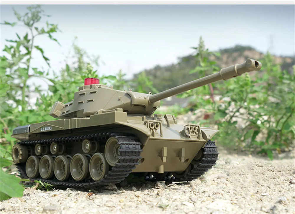JJRC Q85 RTR 2.4G 4CH RC Battle Tank Programmable Vehicles w/ Sound 360° Rotation Military Models Kids Children Toys