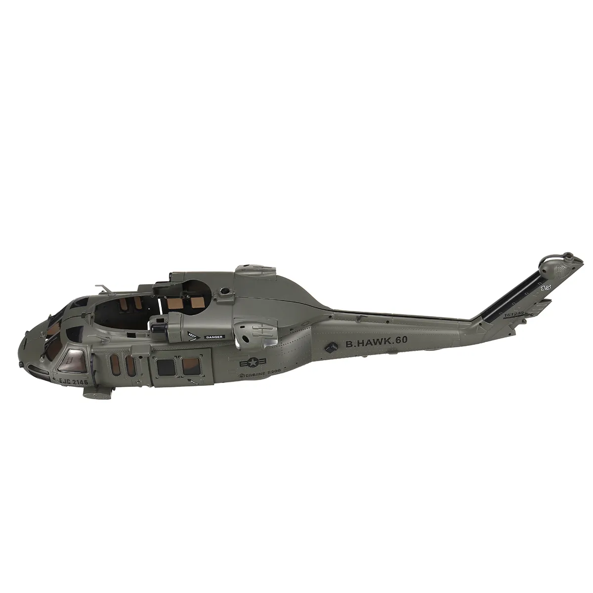Eachine E200 Helicopter Fuselage RC Helicopter Spare Parts Eachine E200 Helicopter Fuselage RC Helicopter Spare Parts