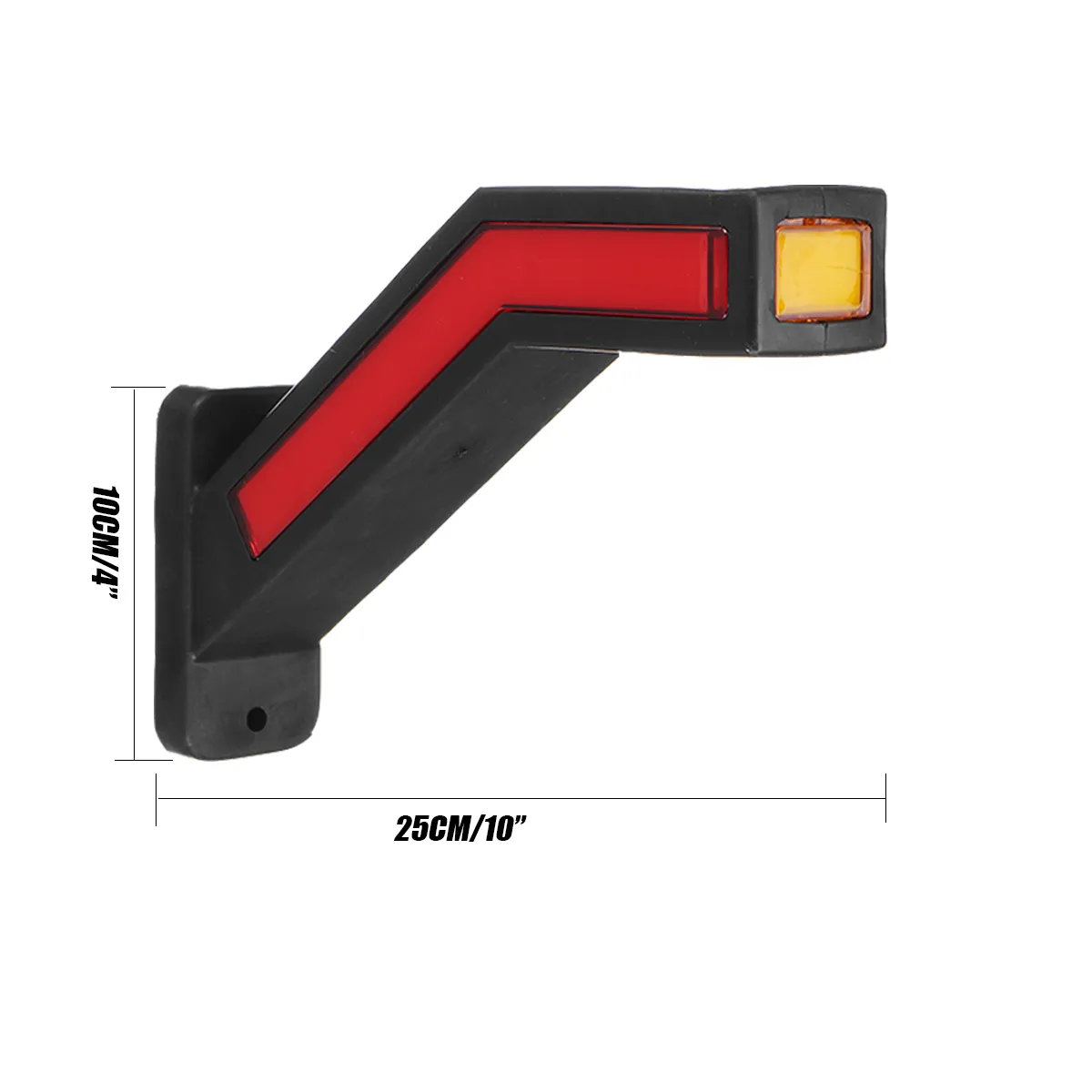12V-24V 10-30V LED Side Position Marker Outline Lights Recovery Indicator For Truck Lorry Trailer Excavator
