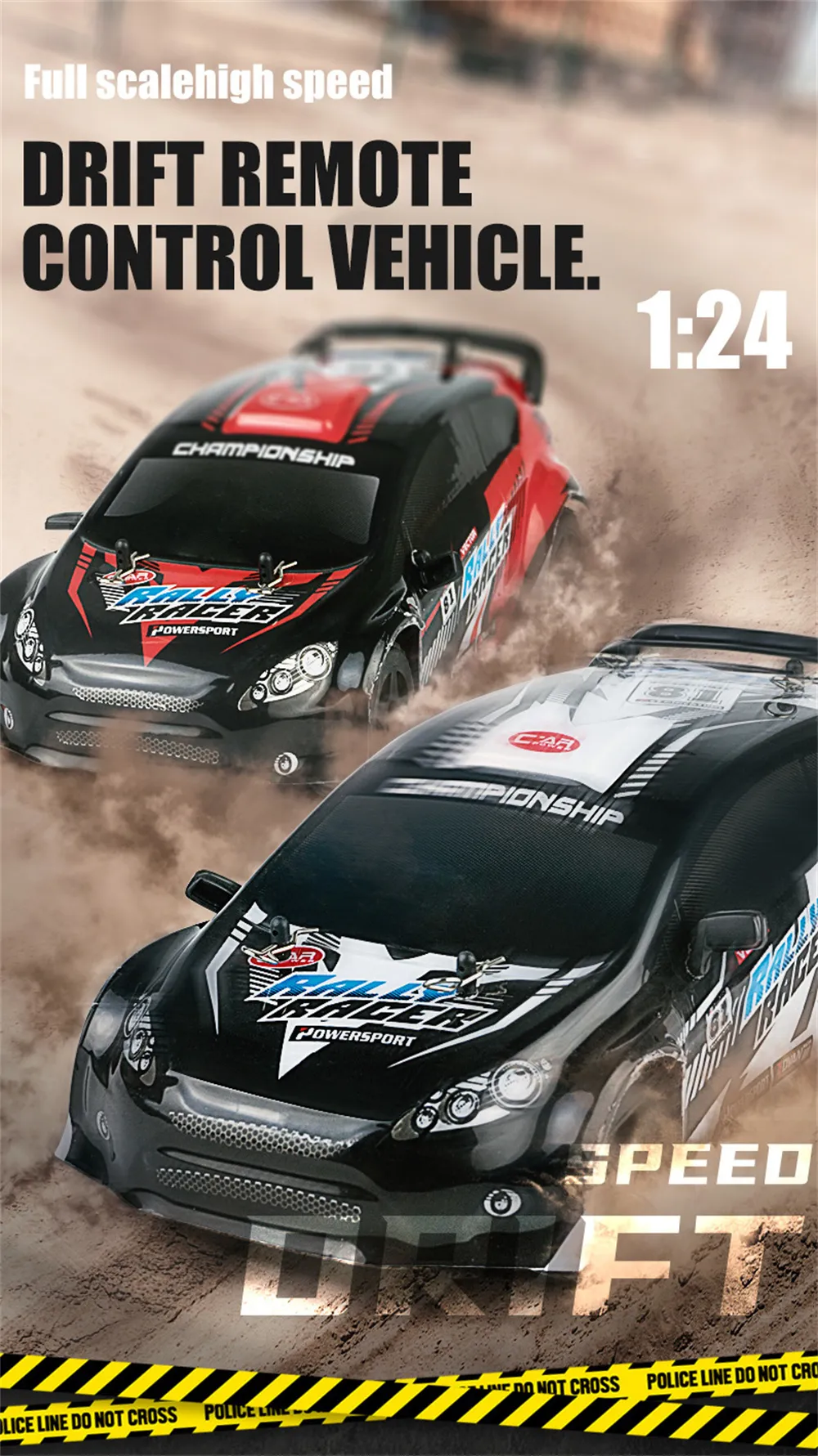 SG PINECONE FOREST 2411 RTR 1/24 2.4G RWD RC Car Drift LED Lights Gyro High Speed Full Proportional Vehicles Toys