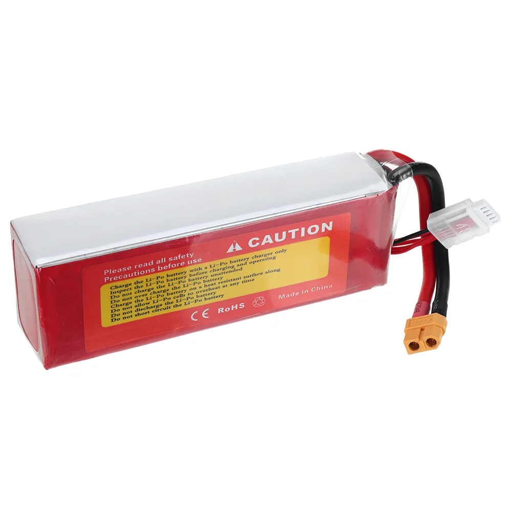 ZOP Power 14.8V 7000mAh 60C 4S LiPo Battery XT60 Plug for RC Racing Drone