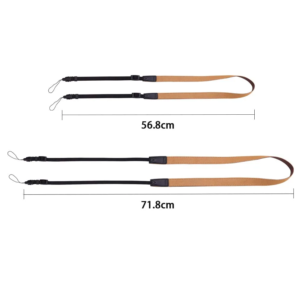 BRDRC RC Smart Remote Control Lanyard Neck Strap Réglable Brown Hanging Buckle Rope pour DJI Mini 3 PRO Screen Controller
