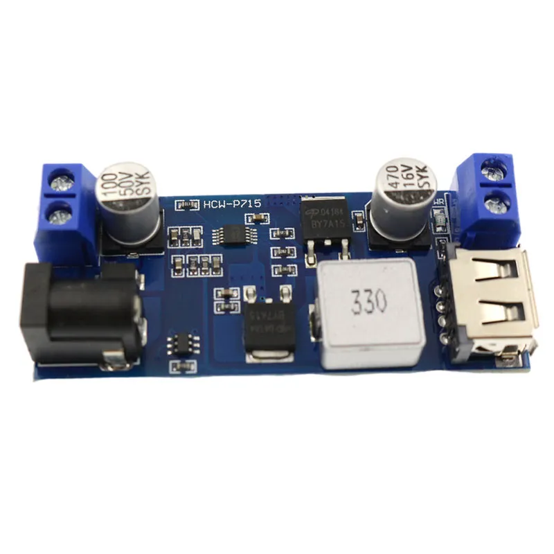 DC-DC 30W 9-36V to 5V 6A Step-down Buck Converter Power Module USB Charging 5A High Power XH-M249 DC-DC 30W 9-36V to 5V 6A Step-down Buck Converter Power Module USB Charging 5A High Power XH-M249