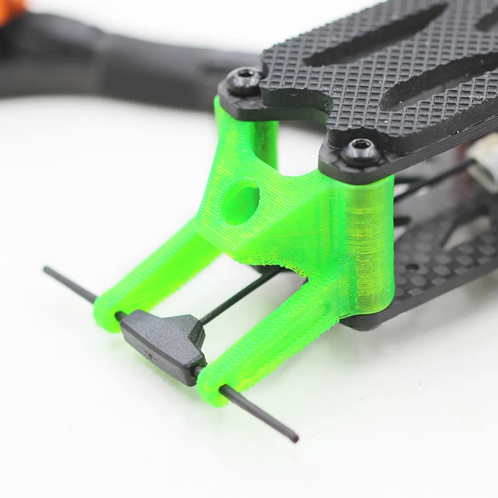 QY3D 3D Printing TPU Antenna Fixing Mount Seat for APEX 5 SMA Antenna ELRS Receiver QY3D 3D Printing TPU Antenna Fixing Mount Seat for APEX 5 SMA Antenna ELRS Receiver