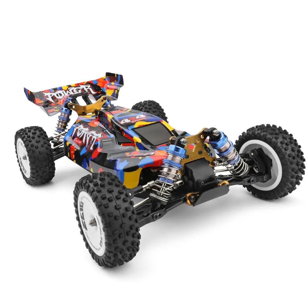 Wltoys 124007 1/12 2.4G 4WD Brushless RC Car 75km/h Off-Road Speed Racing Vehicles Models RTR Toys
