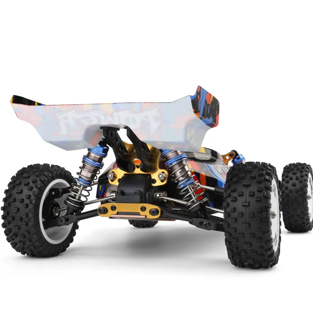 Wltoys 124007 1/12 2.4G 4WD Brushless RC Car 75km/h Off-Road Speed Racing Vehicles Models RTR Toys