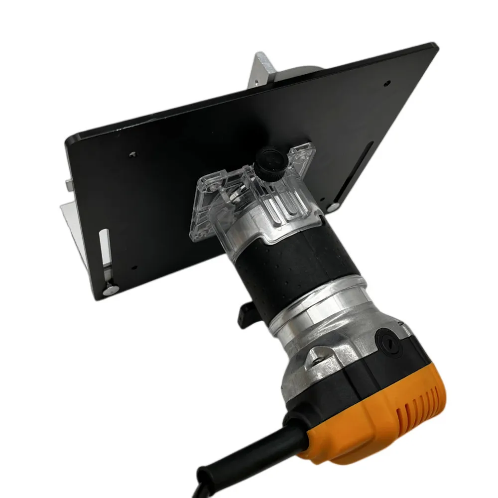 C8 Aluminium Ally Woodworking Router Table Insert Plate Miter Gauge WorkBenches Wood Router Trimmer Engraving Machine