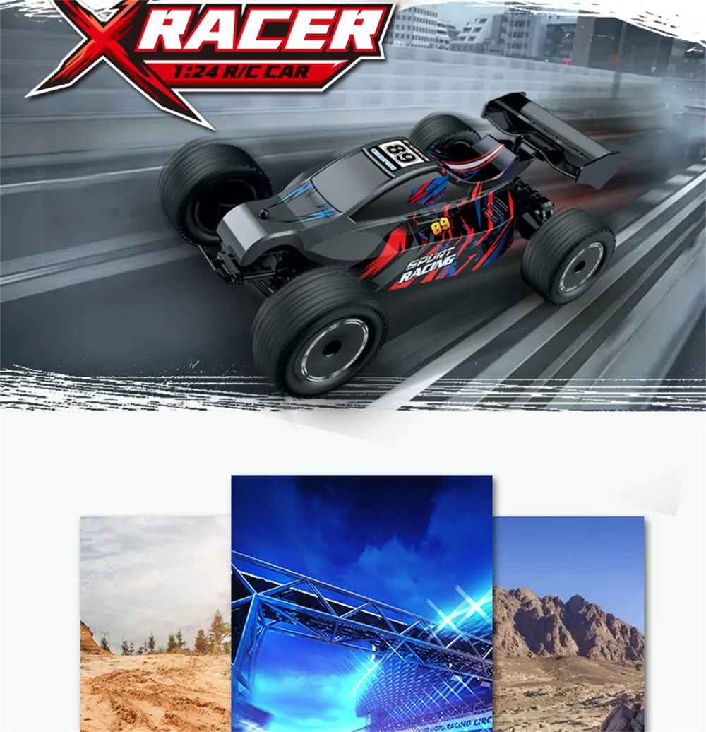 F3/F4 RTR 1/24 2.4G RWD RC Car Drift On-Road Full Proportional w/ ESP Gyro Vehicles Models Toys