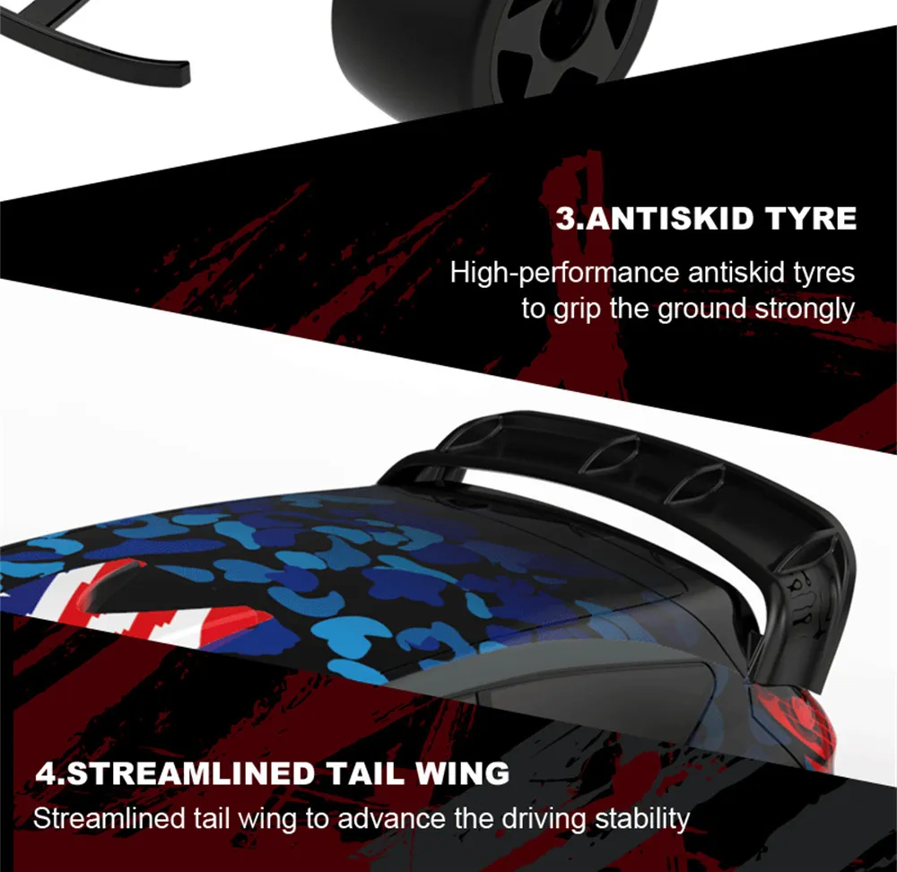 F3/F4 RTR 1/24 2.4G RWD RC Car Drift On-Road Full Proportional w/ ESP Gyro Vehicles Models Toys