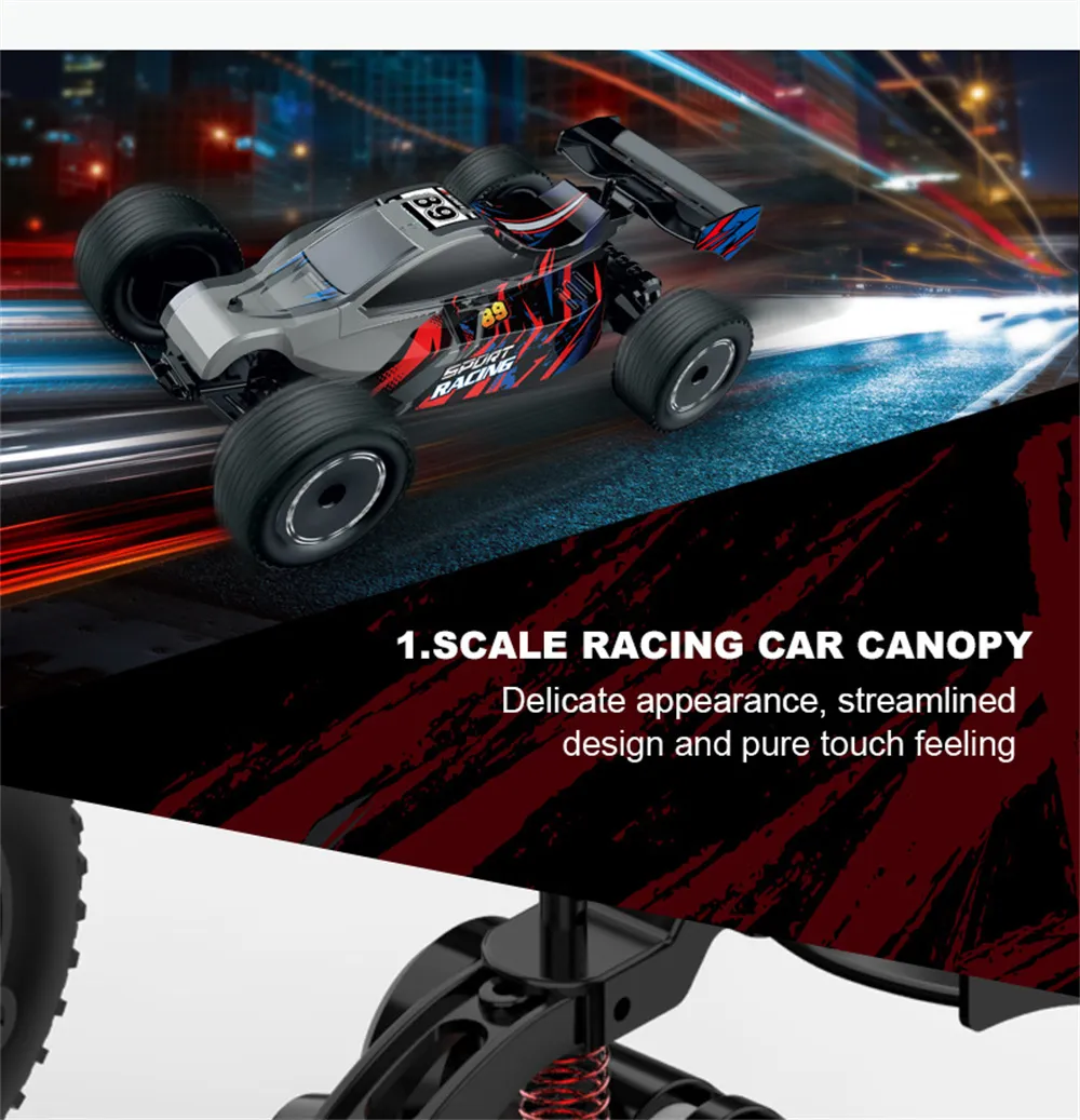 F3/F4 RTR 1/24 2.4G RWD RC Car Drift On-Road Full Proportional w/ ESP Gyro Vehicles Models Toys