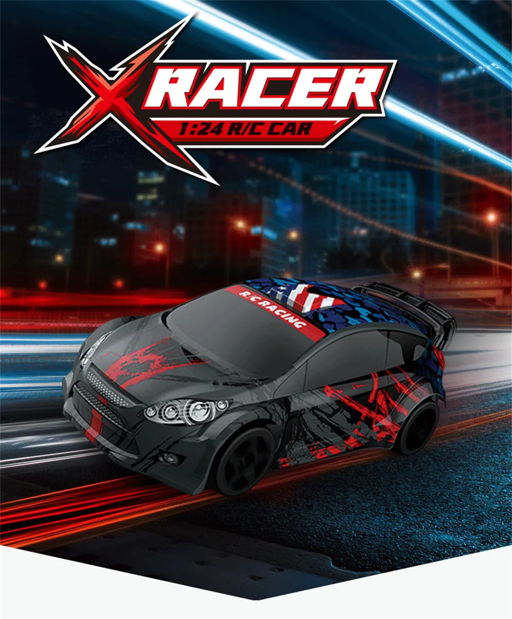 F3/F4 RTR 1/24 2.4G RWD RC Car Drift On-Road Full Proportional w/ ESP Gyro Vehicles Models Toys