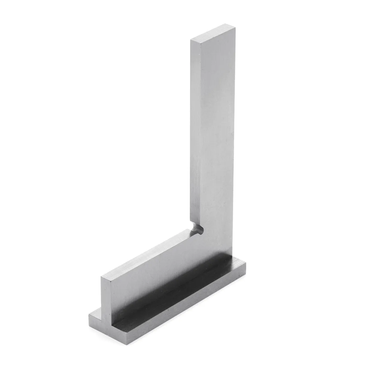 DIN875-2 100x70mm 90 Degree Angle Corner Square Ruler Wide Base Gauge Woodworking Tool