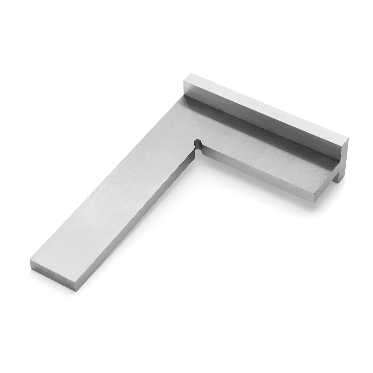 DIN875-2 100x70mm 90 Degree Angle Corner Square Ruler Wide Base Gauge Woodworking Tool