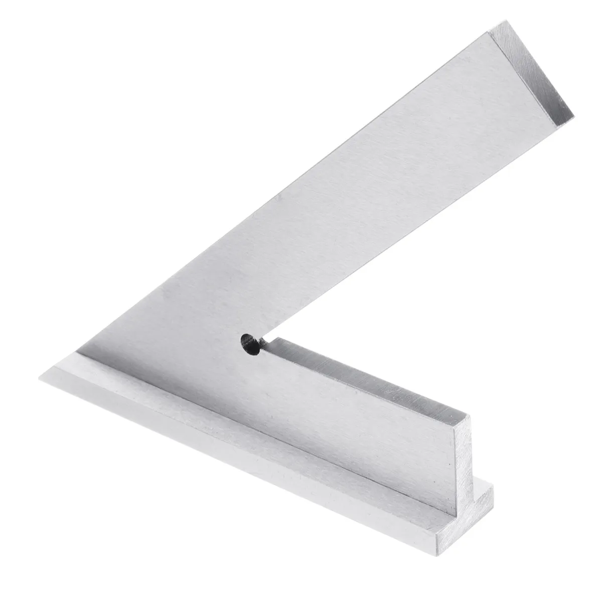 150x100mm 45 Degree DIN875-2 Angle Corner Square Ruler Wide Base Gauge Woodworking Tool