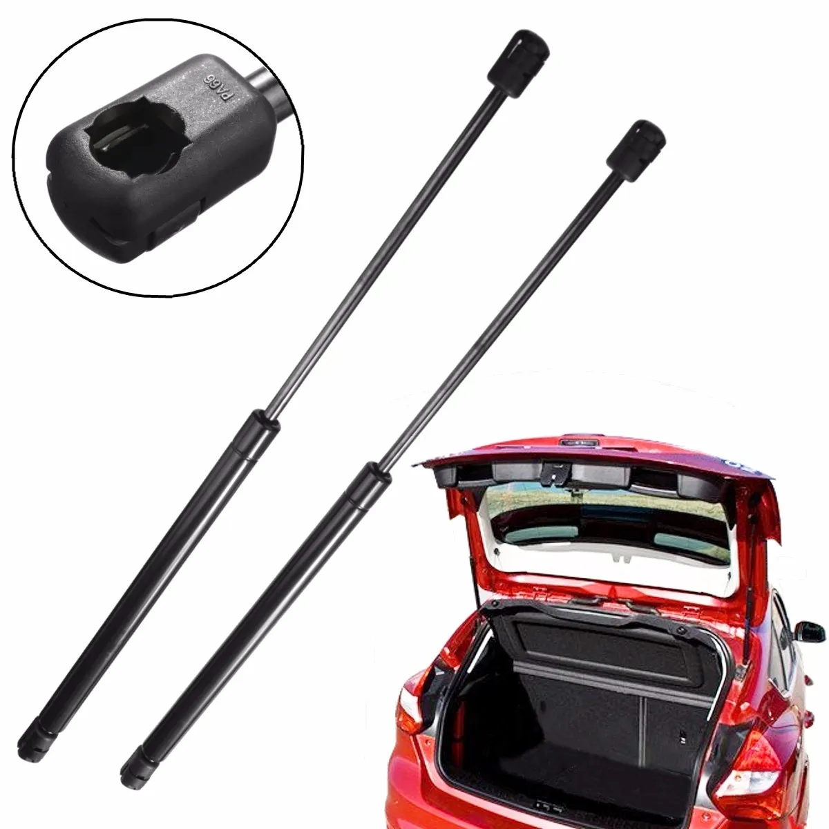 2x For Ford Focus MK2 Hatchback 2004-2012 Tailgate Boot Trunk Gas Support
