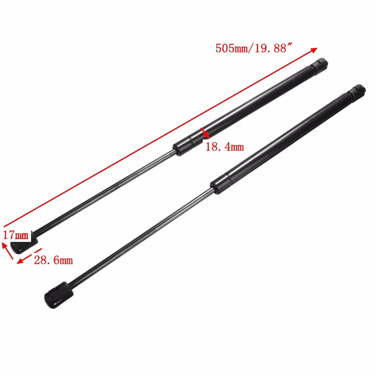 2x For Ford Focus MK2 Hatchback 2004-2012 Tailgate Boot Trunk Gas Support