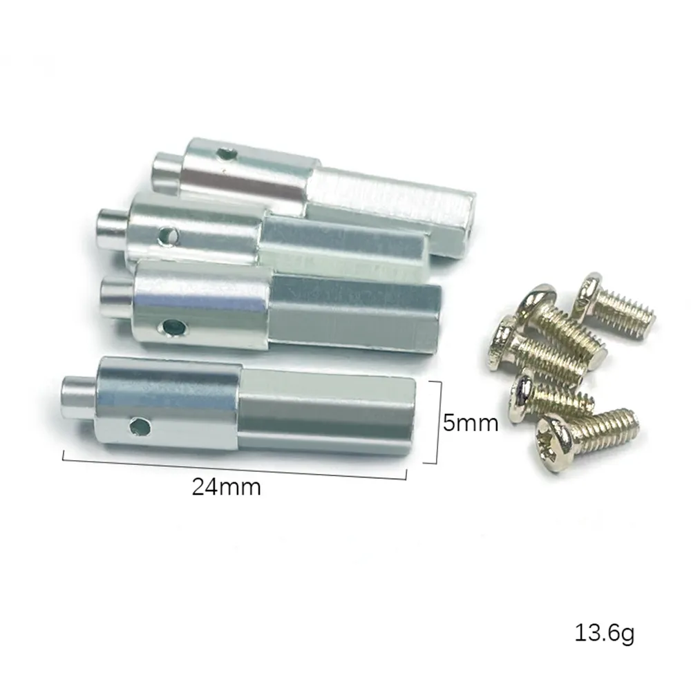 LDR/C LDP06 1/12 Unimog RC Car Ricambio per semiasse esagonale in metallo L0052 Veicoli Modelli Ricambi Accessori