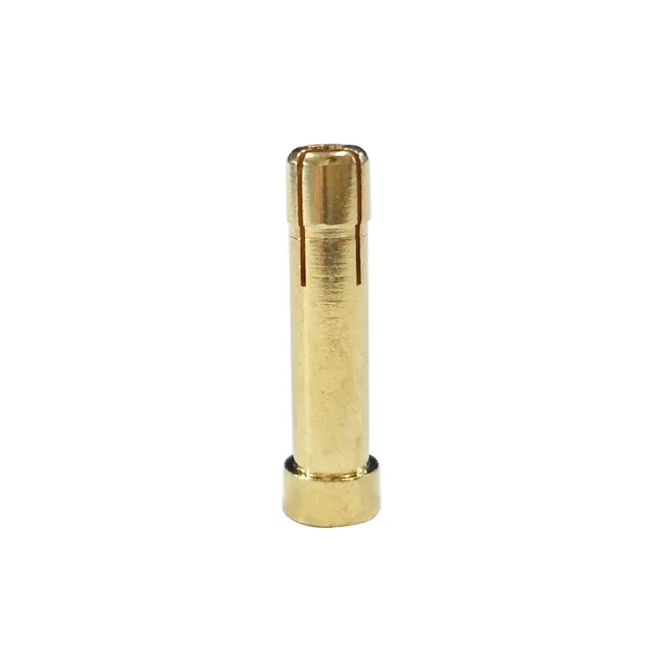 5pcs 4mm Plugs Adapter Gold Plated Bullet Change 5mm Connector Plug Sets RC Part for Battery Terminals Connector Kit
