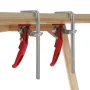 Upgrade Quick Ratchet Track Saw Guide Rail Clamp MFT Clamp for MFT Table and Guide Rail System Woodworking Clamp