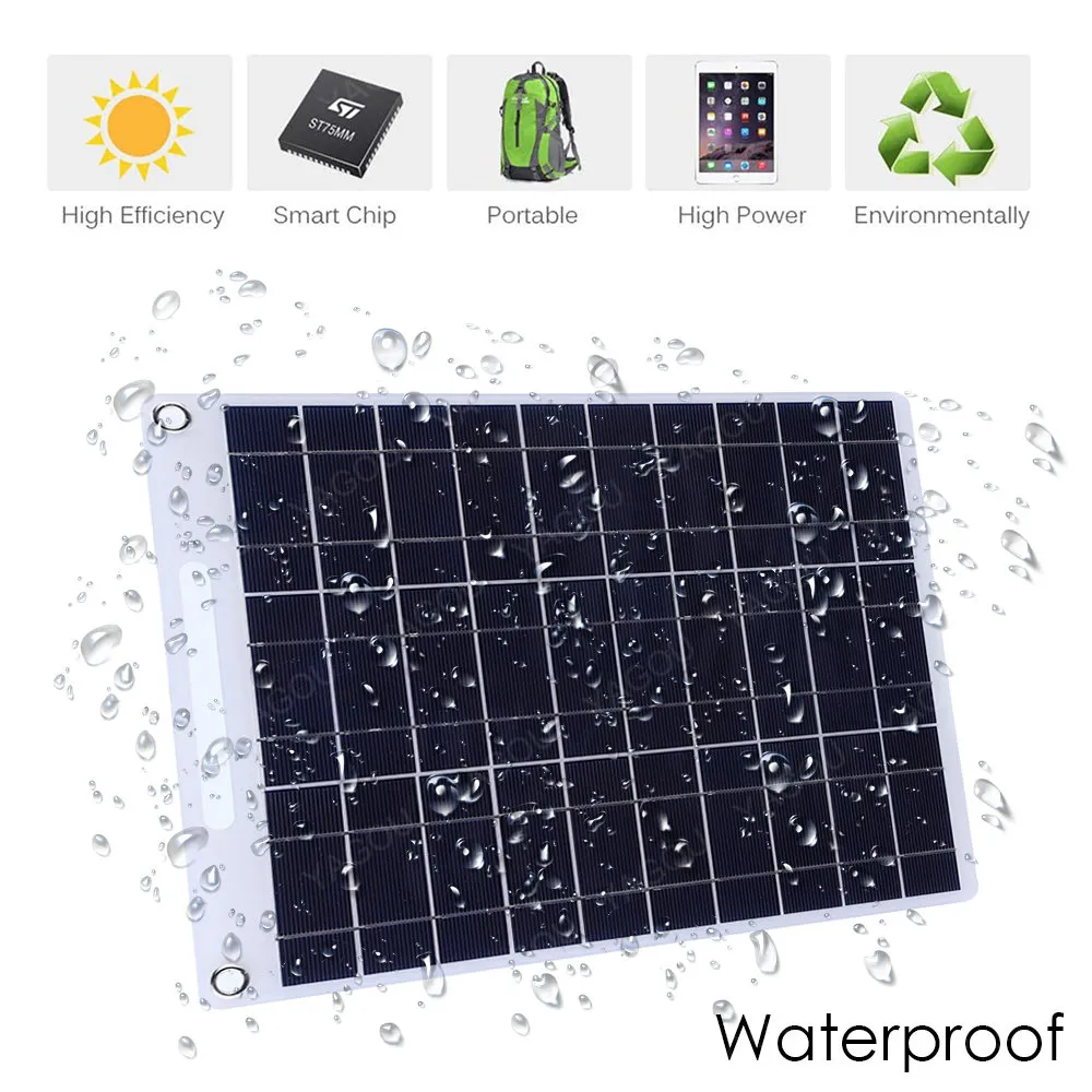 6W 10W 13W Portable Solar Panel Kit Dual DC 5V USB Charger Kit Solar Power Controller 6W 10W 13W Portable Solar Panel Kit Dual DC 5V USB Charger Kit Solar Power Controller