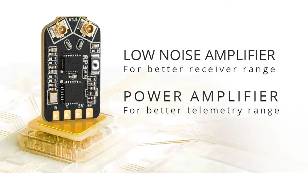 Ricevitore Radiomaster RP3 ExpressLRS ELRS 2,4 GHz LNA+PA a doppia antenna Nano Diversity per Whoops FPV RC Racing Drone Airplane Ricevitore Radiomaster RP3 ExpressLRS ELRS 2,4 GHz LNA+PA a doppia antenna Nano Diversity per Whoops FPV RC Racing Drone Airplane