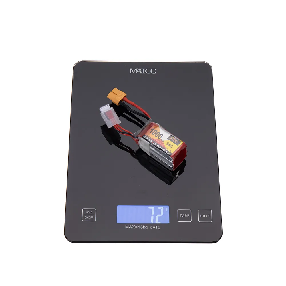 ZOP Power 11.1V 1000mAh 35C 3S LiPo Battery XT60 Plug for RC Drone