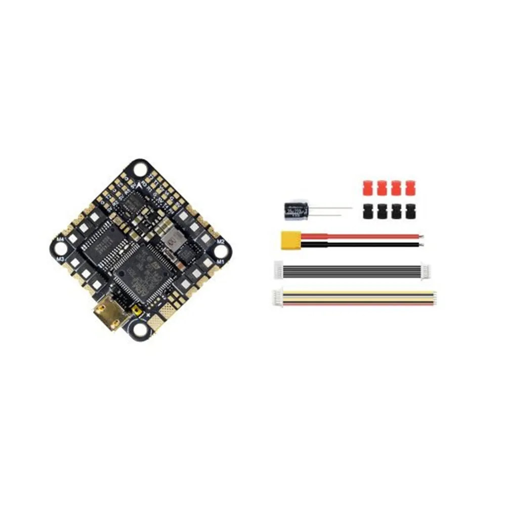 25.5x25.5mm GEPRC GEP F722 45A AIO V2 F7 Flight Controller AIO 45A BL_S 2-6S 4in1 Brushless ESC for Cinelog35 HD Whoop RC Drone FPV Racing