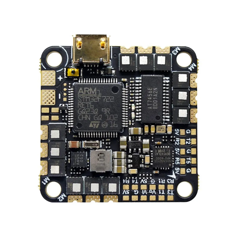 25.5x25.5mm GEPRC GEP F722 45A AIO V2 F7 Flight Controller AIO 45A BL_S 2-6S 4in1 Brushless ESC for Cinelog35 HD Whoop RC Drone FPV Racing