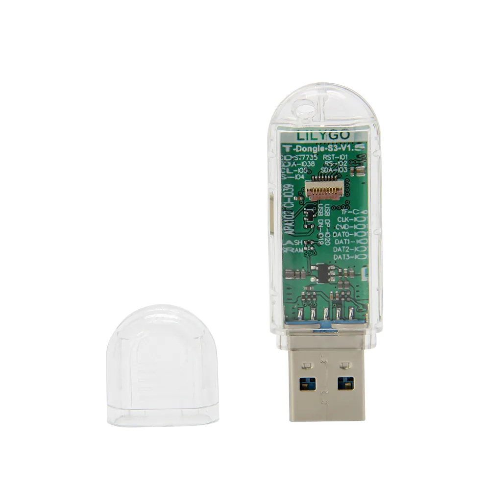 LILYGO® T-Dongle-S3 Development Board 0.96inch LCD Display Screen Support WiFi bluetooth TF Card