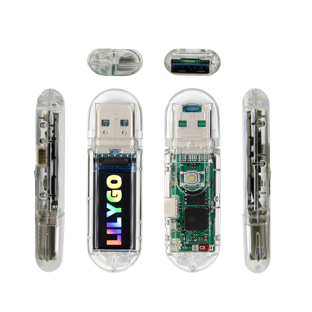 LILYGO® T-Dongle-S3 Development Board 0.96inch LCD Display Screen Support WiFi bluetooth TF Card