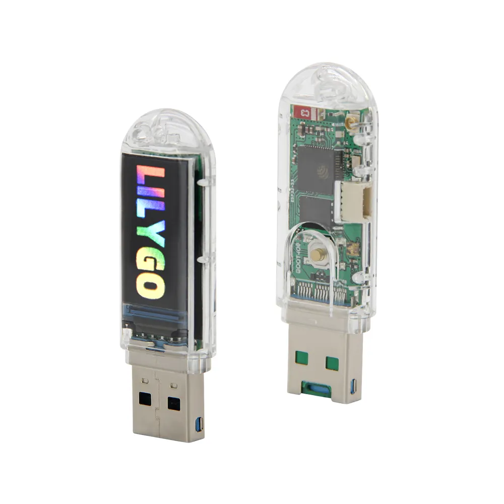 LILYGO® T-Dongle-S3 Development Board 0.96inch LCD Display Screen Support WiFi bluetooth TF Card