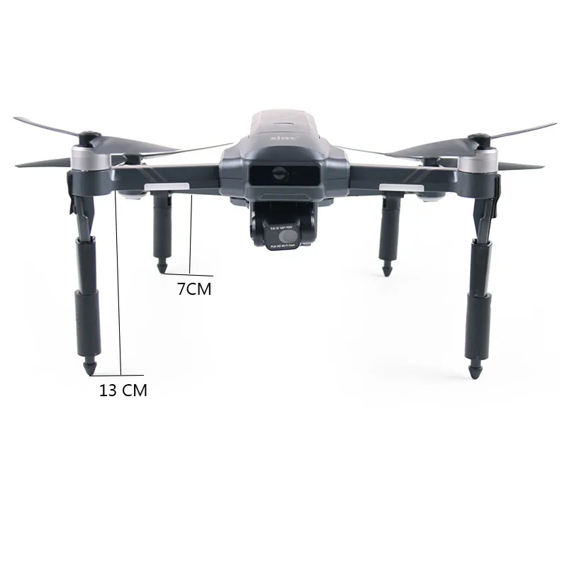 Spring Heightened Extended Landing Gear Skid Shock Absorber Leg Tripod with Propeller Props Blade Set for SJRC F22 / F22S 4K PRO RC Drone Quadcopter Spring Heightened Extended Landing Gear Skid Shock Absorber Leg Tripod with Propeller Props Blade Set for SJRC F22 / F22S 4K PRO RC Drone Quadcopter