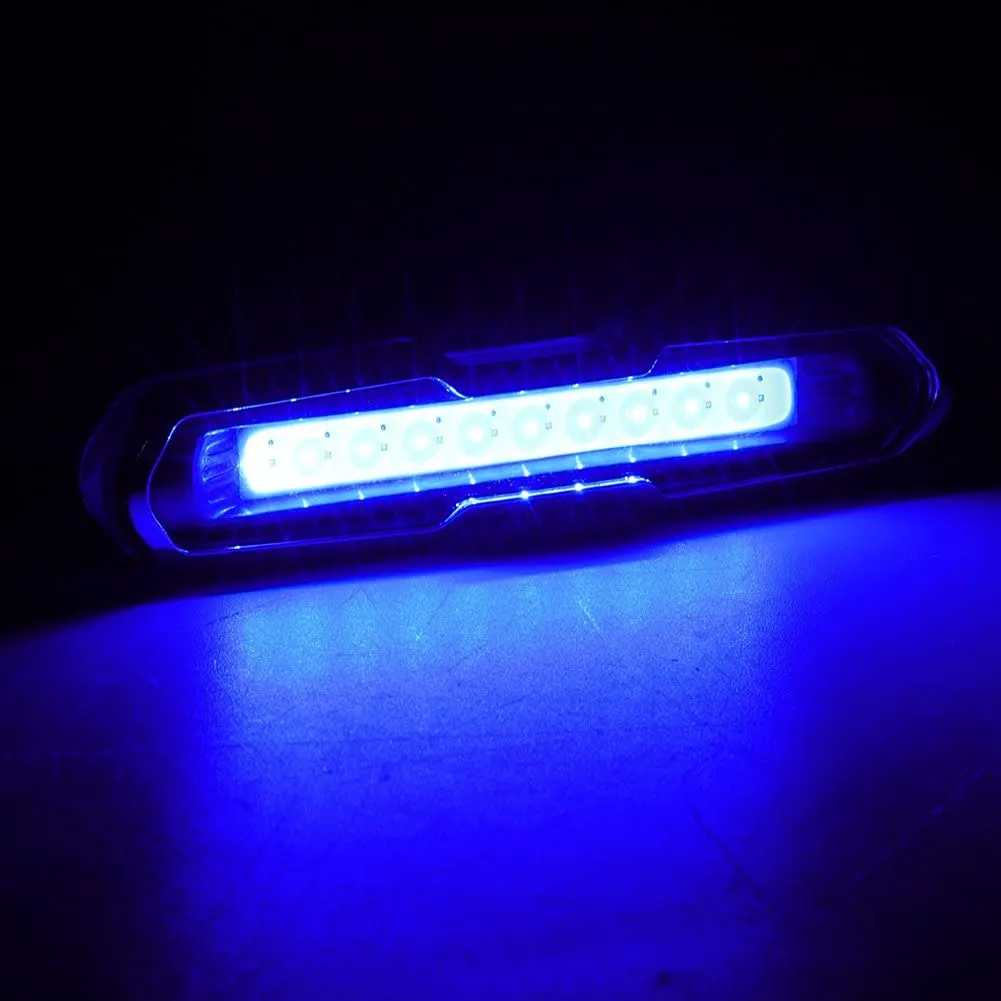 Bicycle Rear Light Ultra Bright USB Rechargeable High Intensity LED Tail Light Accessories for Cycling Mountain Bike